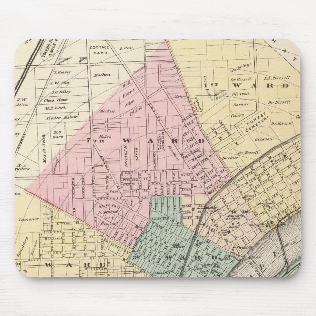 Toledo, Ohio 2 Mousepad (Vorne)