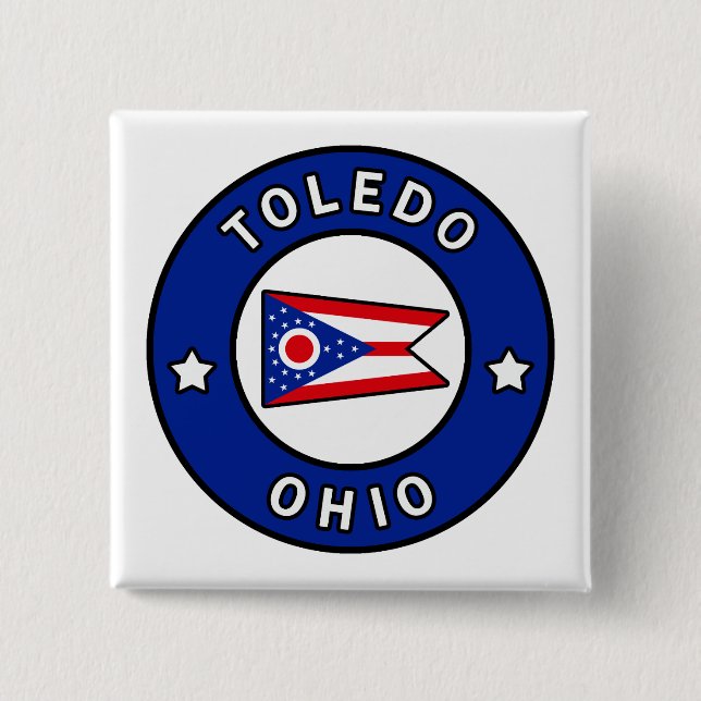 Toledo Ohio Button (Vorderseite)