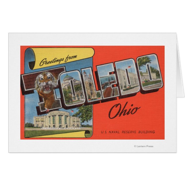 Toledo, Ohio - Gebäude für die US-Marine (Vorderseite (Horizontal))