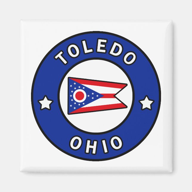 Toledo Ohio Magnet (Vorne)