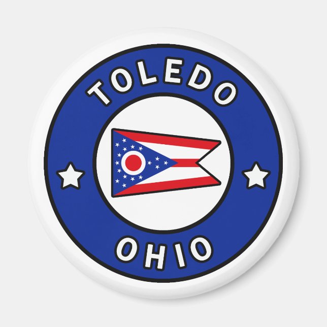 Toledo Ohio Magnet (Vorne)