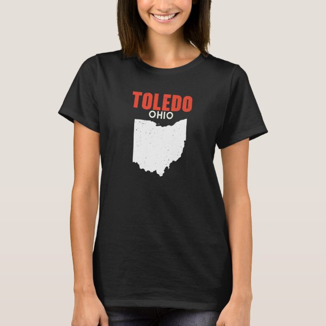 TOLEDO Ohio USA Staat America Travel Ohioan T-Shirt (Vorderseite)