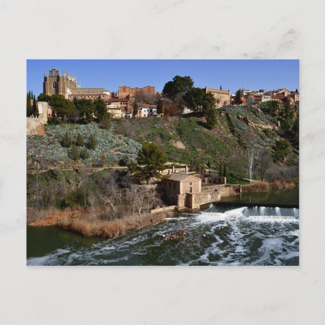 Toledo River View Postkarte (Vorderseite)