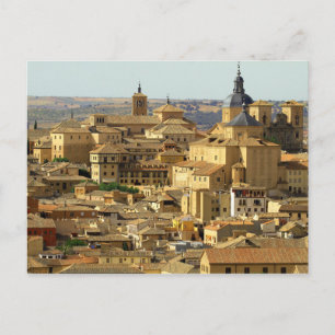 Toledo Skyline Spanien Postcard Postkarte