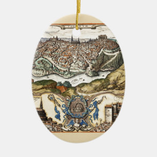 Toledo Spanien 1566 Keramikornament