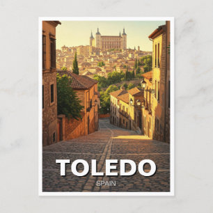 Toledo Spanien Alcazar Reisen Postkarte