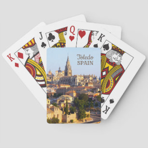 Toledo Spanien benutzerdefinierter Text Spielkarte