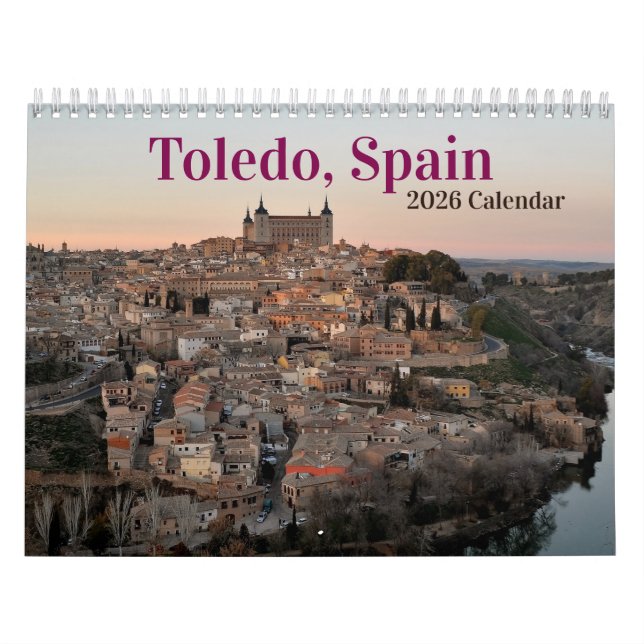 Toledo, Spanien - Kalender 2026 (Titelbild)