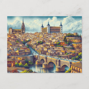 Toledo Spanien Postkarte