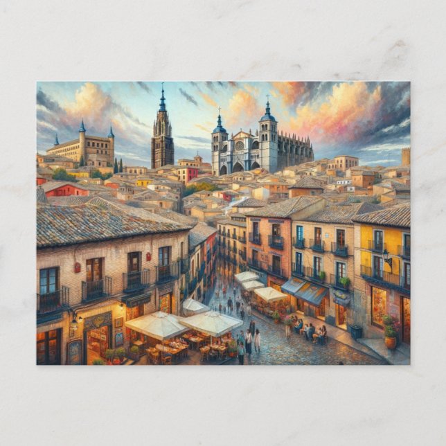 Toledo Spanien Postkarte (Vorderseite)