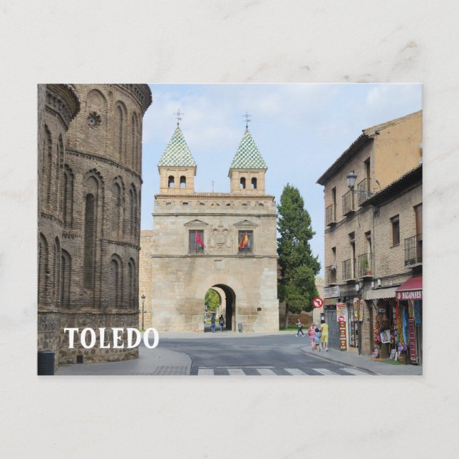 Toledo, Spanien Postkarte (Vorderseite)