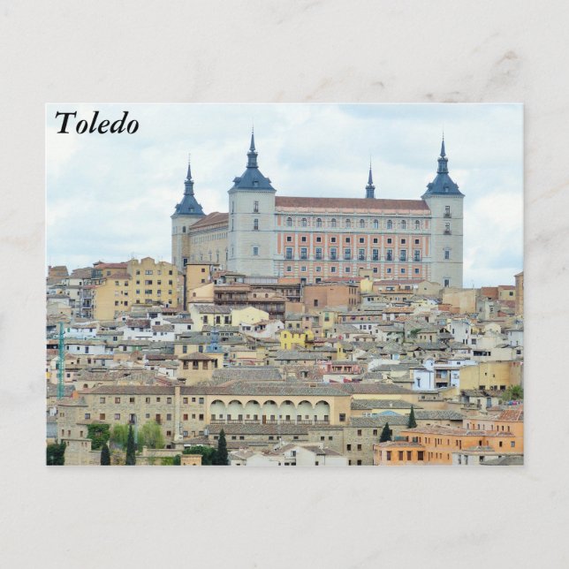 Toledo, Spanien Postkarte (Vorderseite)