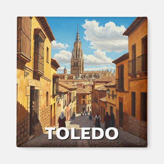 Toledo Spanien Reisen Magnet (Vorne)