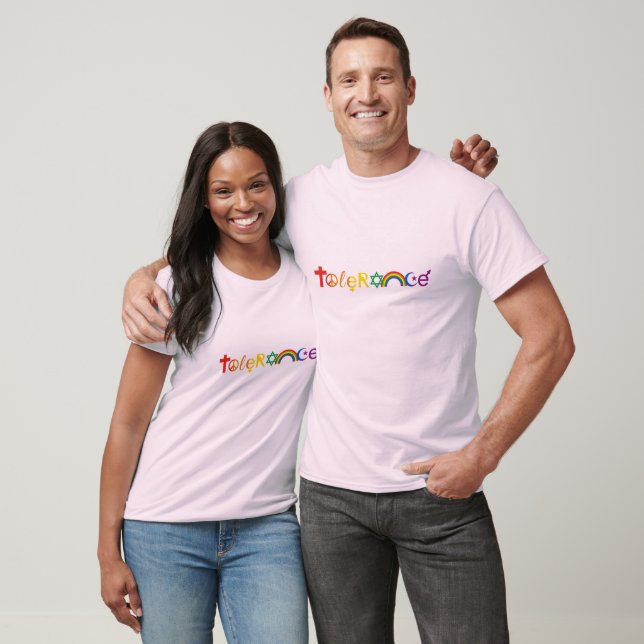 TOLERANCE PRIDE -.png T-Shirt (Unisex)