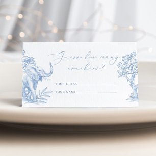 Tolie de jouy Safari Wie viele Cracker Begleitkarte