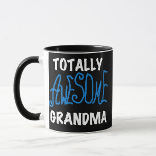 Toll Awesome Oma Blue T-Shirts und Geschenke Tasse
