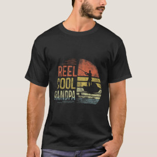Toll cooler Opa lustiger Großvater Angelsachen Vin T-Shirt