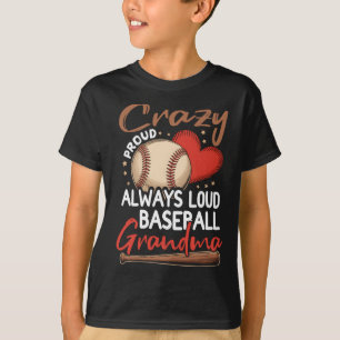 Toll Erfreut Immer Laut Baseball Grafik Kunst T-Shirt