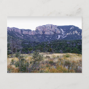Toll Mountain, Big Bend National Park, Texas Postkarte