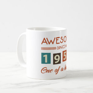 Toll seit 1951 Retro 70. Geburtstag Kaffeetasse