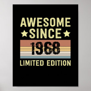 Toll seit 1968 Geburtstag Poster