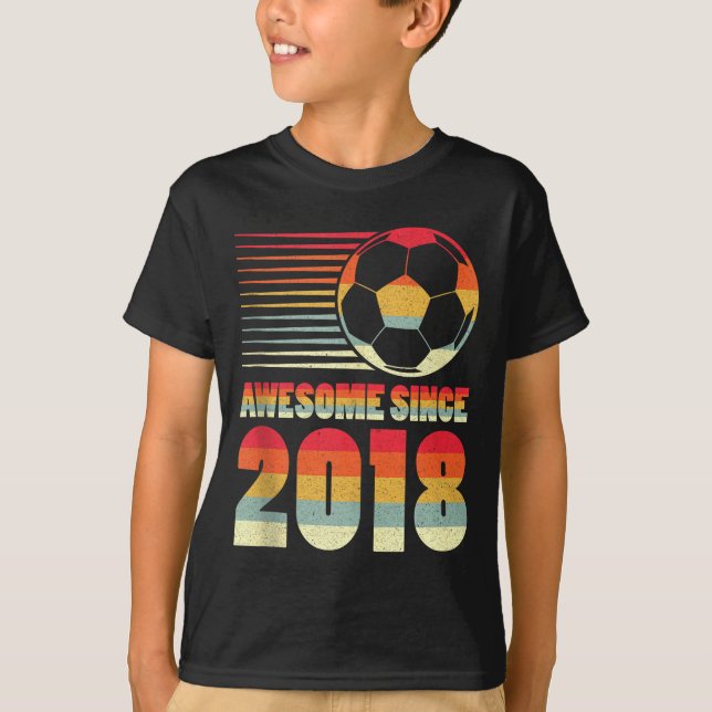 Toll seit 2018 Fußball 8. Geburtstag Tank Top  (Vorderseite)
