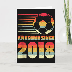 Toll seit 2018 Fußball 8. Geburtstag Tank Top Karte