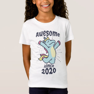 Toll seit 2020 - Kinder Geburtstag Einhorn T-Shirt