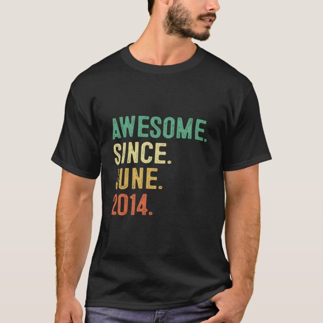Toll seit 9. Juni 2014 9 T-Shirt (Vorderseite)