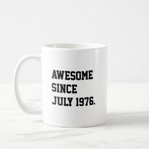 Toll seit Juli 1976 Lustig 50. Geburtstag Kaffeetasse