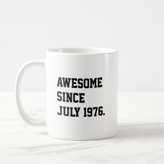 Toll seit Juli 1976 Lustig 50. Geburtstag Kaffeetasse