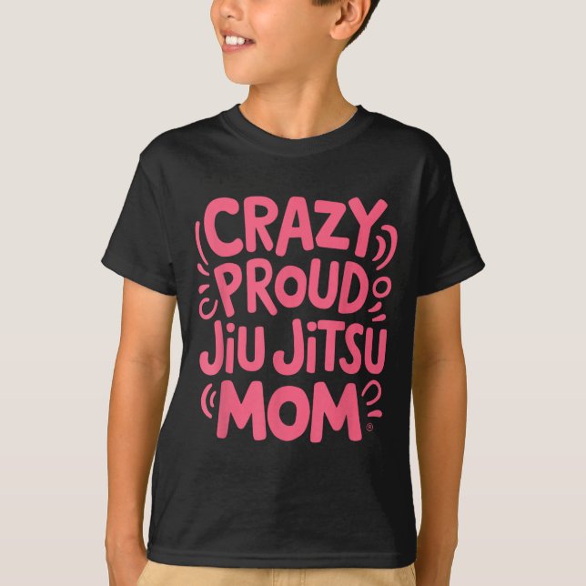 Toll stolze Jiu Jitsu-Mutter T-Shirt (Vorderseite)