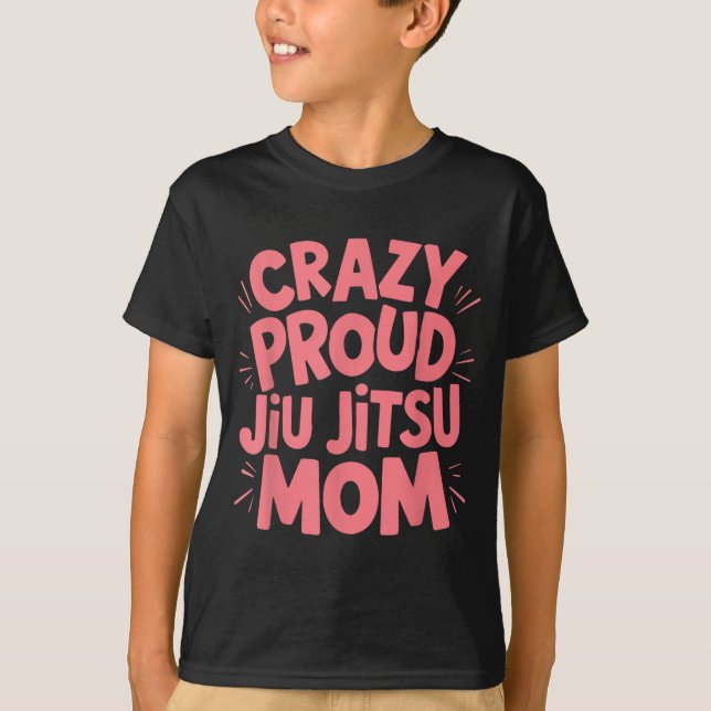 Toll stolze Jiu Jitsu-Mutter T-Shirt (Vorderseite)