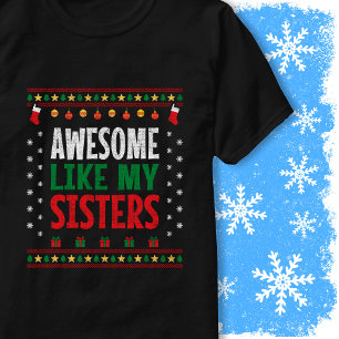 Toll wie mein Schwestern-Weihnachts-Pulli Vintage T-Shirt