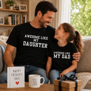 Toll wie meine Tochter Lustiges Vater-Geschenk  T-Shirt