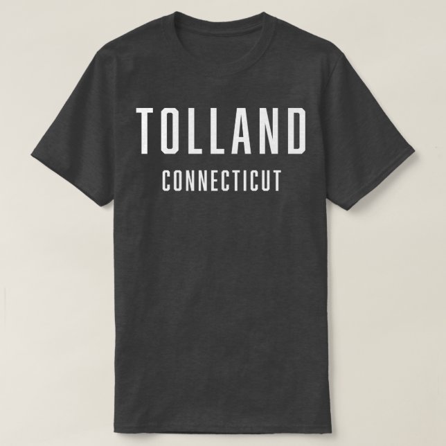 Tolland Connecticut TShirt (Design vorne)