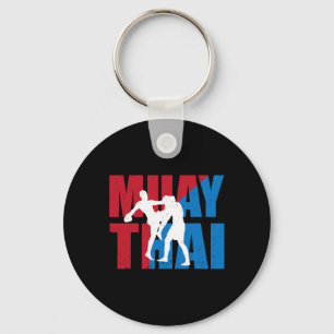 Tolle 2 Muay Thai Kämpfer Design Kickboxer Mma Tra Schlüsselanhänger