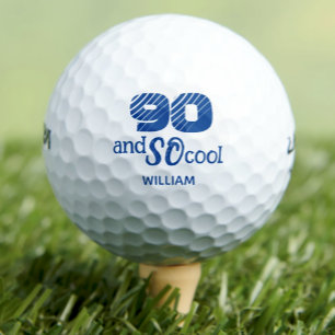 Tolle 90. Geburtstags-Golfbälle 90 Jahre Party Golfball