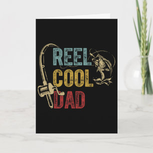 Tolle Angler-Vater-Fisch-Shirt Vatertag Fischer Karte