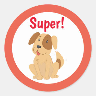 Tolle Arbeit! Sticker Award — Kundenspezifische Ge