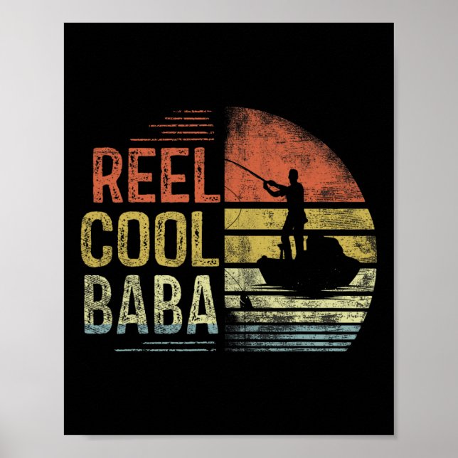Tolle Baba-Angeln Geschenke Baba Geburtstag Vintag Poster (Vorne)