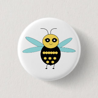 Tolle Biene Knopf Button