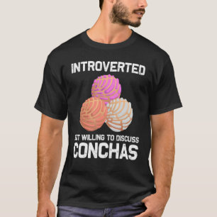 Tolle Concha für Männer Frauen Pan Dulce Lateiname T-Shirt