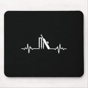 Tolle Cricket-Heartbeat-Design-Geschenk Cricket-Sp Mousepad