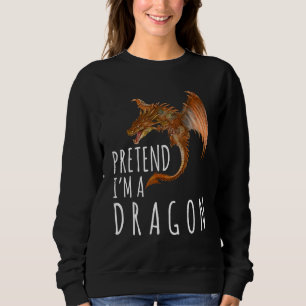 Tolle Drachenkostüm Halloween-Party 2 Sweatshirt
