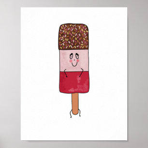 Tolle Eis am Stiel, Eis-Lutscher-Thema Poster