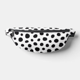 Tolle Energie: Dalmatiner-inspirierte gepunktete F Bauchtasche