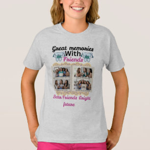 Tolle Erinnerungen mit Freunden Personalisiertes G T-Shirt