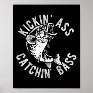 Tolle Fang B Angeln Fischer Angler Reise Poster