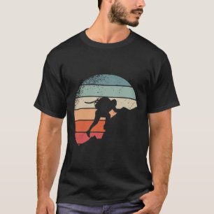 Tolle Felsenkletterei Retro-Bergsteiger Wanderer T-Shirt